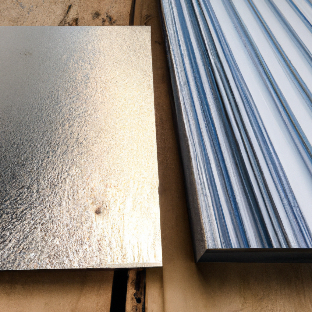 What are the differences between galvanized steel dx51 vs dc01